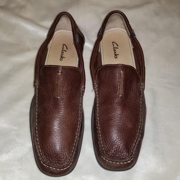 Clarks Other - Clarks men Brown Loafers